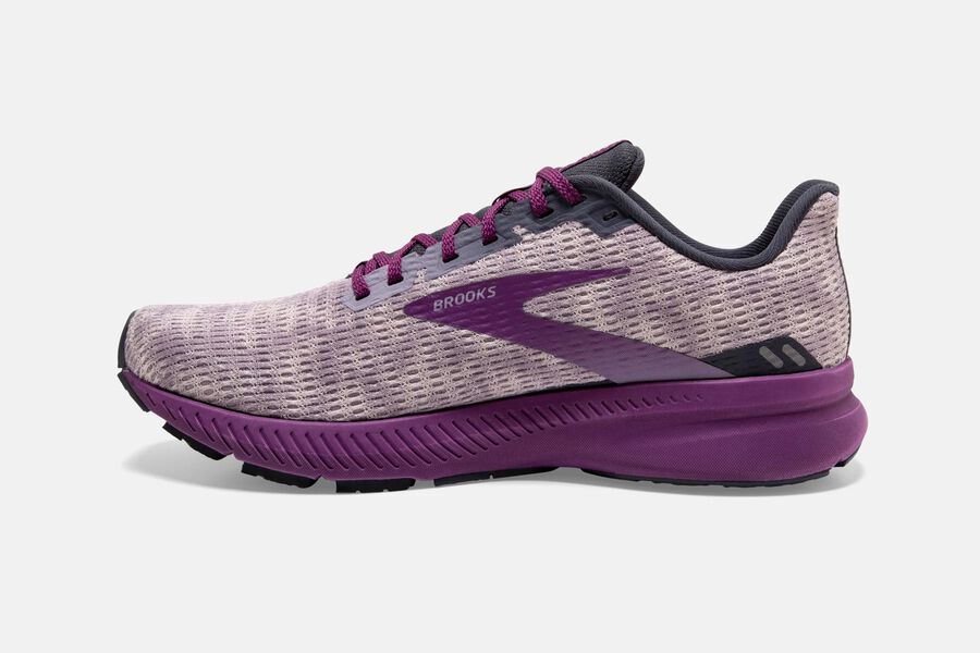 Brooks Launch 8 Road Running Shoes - Womens - Purple - LA5847016